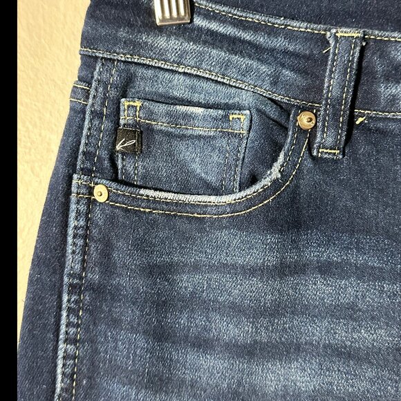 Kancan Jeans Skinny High Rise Raw Hem Ankle - Picture 6 of 8